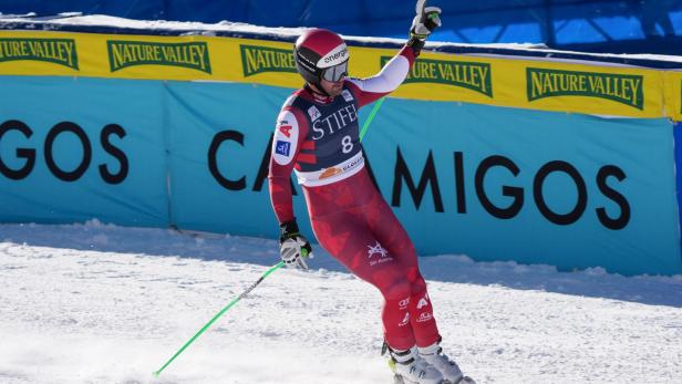 Vincent Kriechmayr gewann den Super-G in Beaver Creek