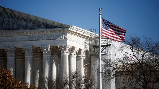 FILE PHOTO: A view of the U.S. Supreme Court in Washington