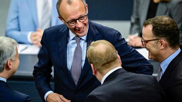 Deutschlands Bundeskanzler Friedrich Merz (CDU)