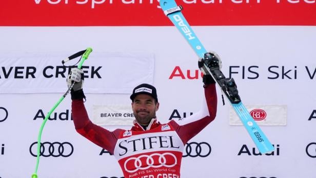 Vincent Kriechmayr war im turbulenten Super-G in Beaver Creek eine Klasse für sich