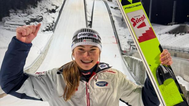 Katharina Gruber gewann in Trondheim