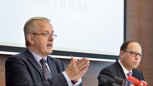 PK "NEUES PRÄSIDIUM DER ÄRZTEKAMMER": STEINHART / SZEKERES / LINDNER / MAYER