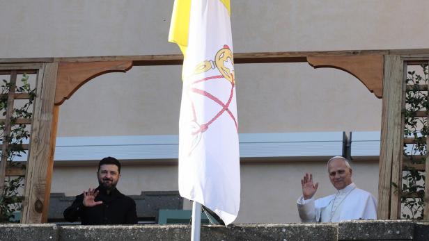 Ukraine's President Volodymyr Zelensky meets with Pope Leo XIV