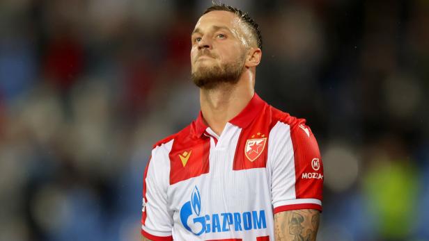 Geplatzter Traum: Marko Arnautovic verpasst mit Roter Stern Belgrad die Champions League.