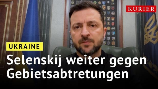 Selenskij lehnt Gebietsabtretungen weiter klar ab