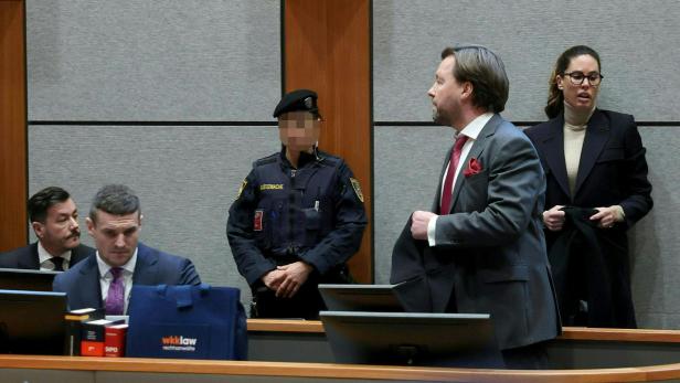 René und Nathalie Benko vor Gericht