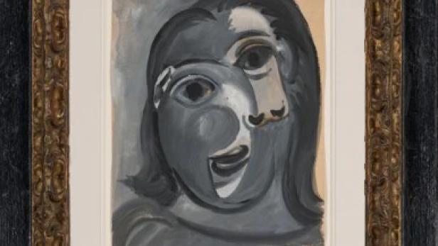 Picasso-Gemälde mit einem Frauenkopf