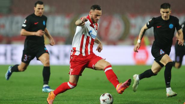 Im Kader: ÖFB-Rekordtorschütze Arnautovic könnte heute mit Roter Stern glänzen.