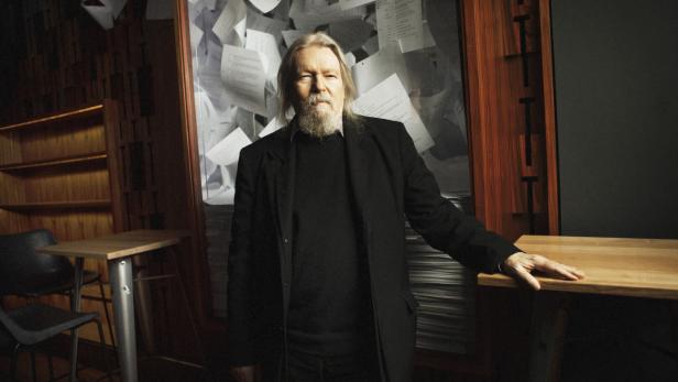 Sir Christopher Hampton at the Hampstead Theatre, London