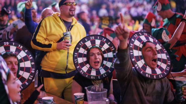Opening session of the Paddy Power World Darts Championship