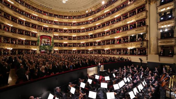 Season opening of the Teatro alla Scala in Milan
