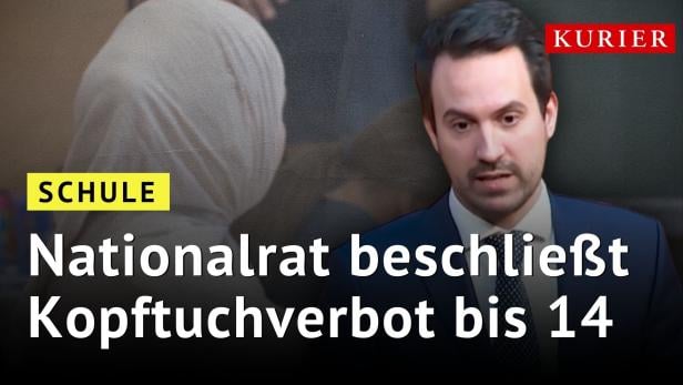 Kopftuchverbot für unter 14-jährige an Schulen von Nationalrat beschlossen
