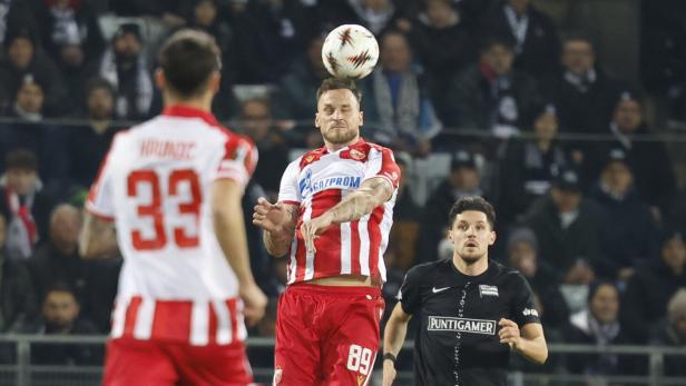 Marko Arnautovic mit Roter Stern in Graz