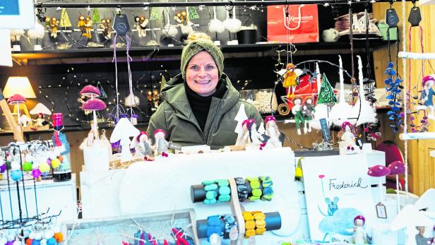 Ausstellerin bei Advent am Dom,Advent am Dom