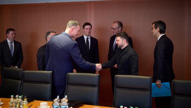 Ukraine's President Zelenskiy visits in Berlin