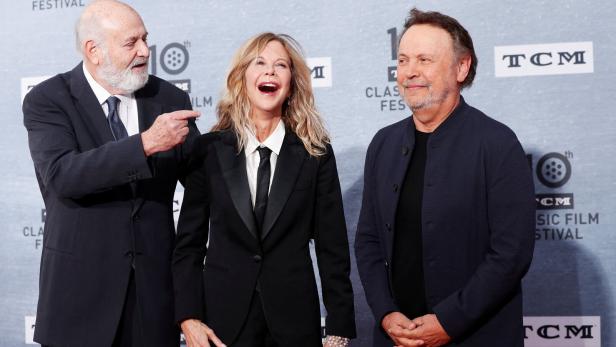 Rob Reiner, Meg Ryan und Billy Crystal.