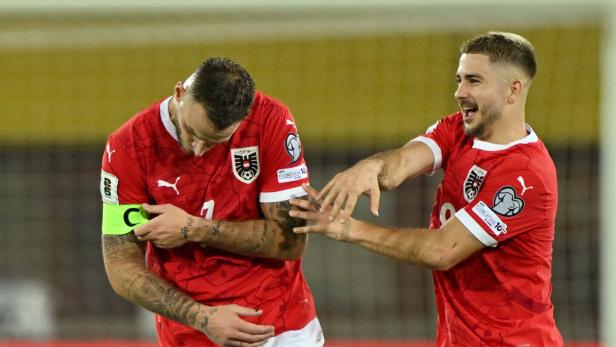 Marko Arnautovic und Romano Schmid