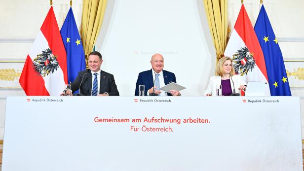MINISTERRAT: PRESSEFOYER - BABLER/STOCKER/MEINL-REISINGER