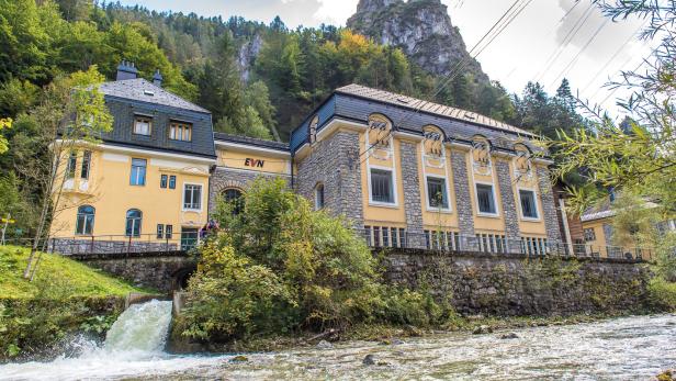 EVN Wasserkraftwerk Wienerbruck.