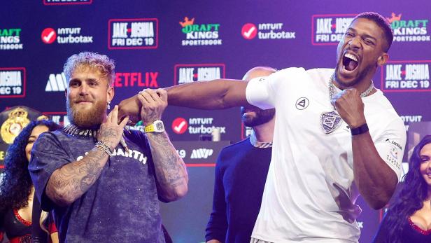 Jake Paul und Anthony Joshua