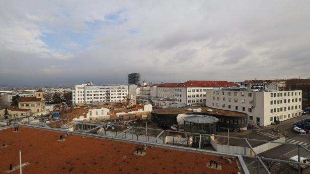 Klinik Favoriten Abriss.