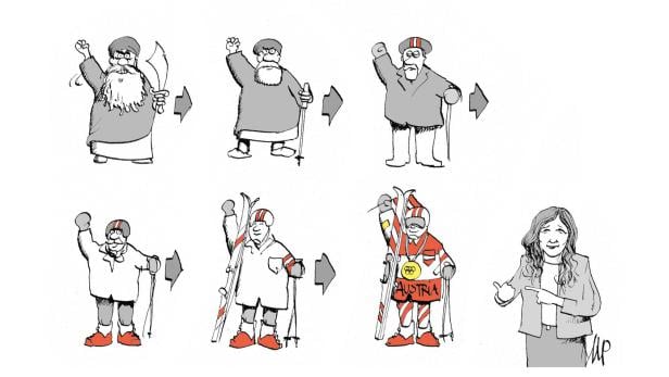 Karikatur von Michael Pammesberger