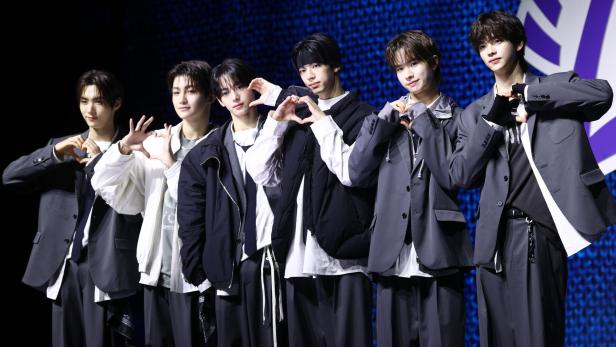 Die K-pop boy group TWS 