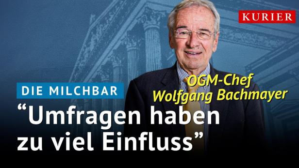 OGM-Chef: "Umfragen haben zu viel Einfluss"