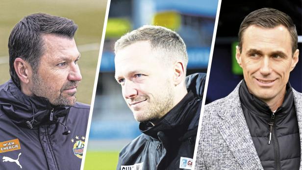 Im Fokus: Katzer, Senft und Mann (v. li.)