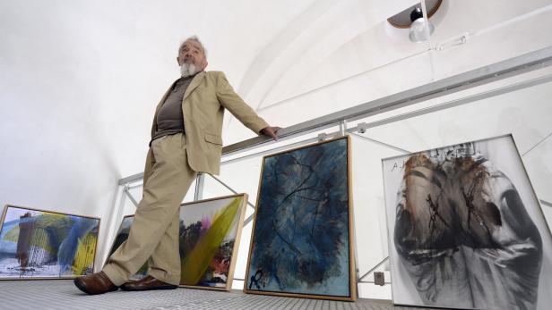 ++ ARCHIVBILD ++ 95. GEBURTSTAG VON MALER ARNULF RAINER