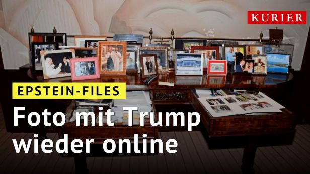 Epstein-Akten: Entferntes Trump-Foto wieder online