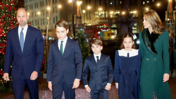 William, Kate und ihre drei Kinder