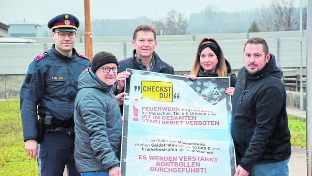 Silvesterknallerei Amstetten 