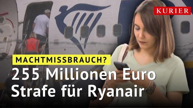 Machtmissbrauch? 255 Millionen Euro Strafe gegen Ryanair