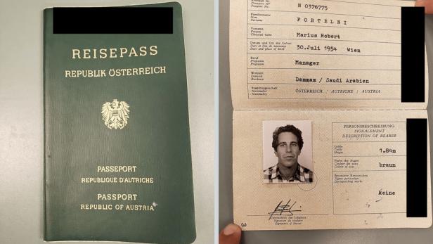 ++ HANDOUT ++ EPSTEIN-FILES: FOTO VON "GEFÄLSCHTEM" PASS AUS ÖSTERREICH GEFUNDEN