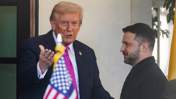 Ukraines Präsident Selenskij bei US-Präsident Trump