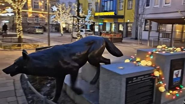 Wappenwolf entschwindet 