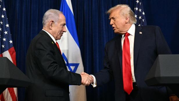 TOPSHOT-US-ISRAEL-POLITICS-DIPLOMACY-TRUMP-NETANYAHU