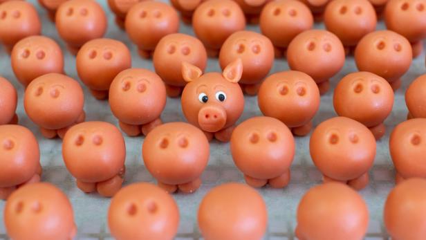 Marzipanschweinchen von Heiner