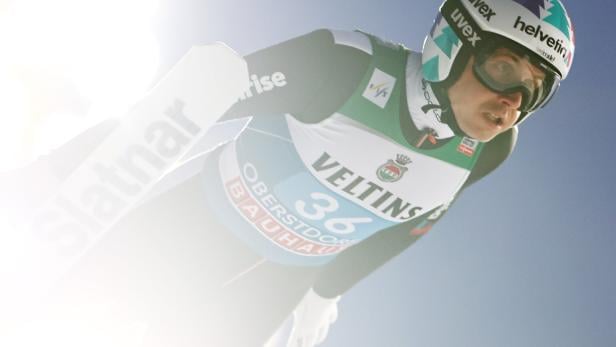 Zittert um Olympia: Simon Ammann