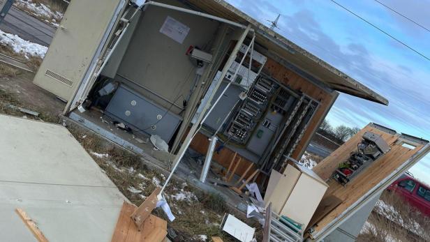 Sicherheitshäuschen Platt