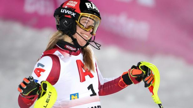 Katharina Liensberger verletzte sich am Knie