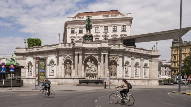 Wiener Albertina während COVID-19