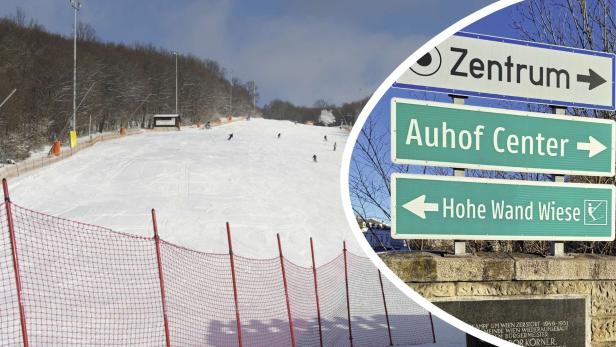 Schnee auf der Hohen Wand Wiese? Ein Bild mit Seltenheitswert