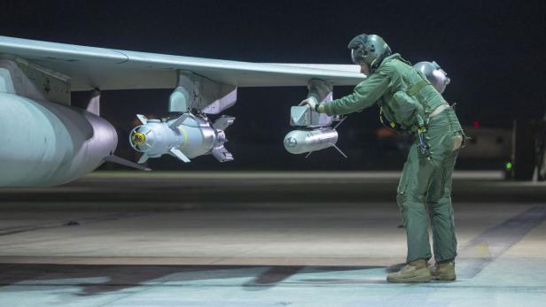 RAF conducts strikes in Syria