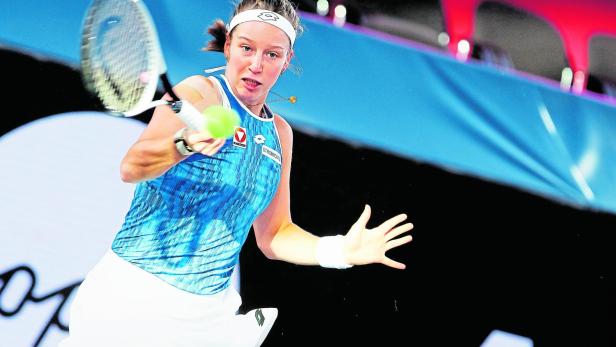 Schon gut in Form: Sinja Kraus