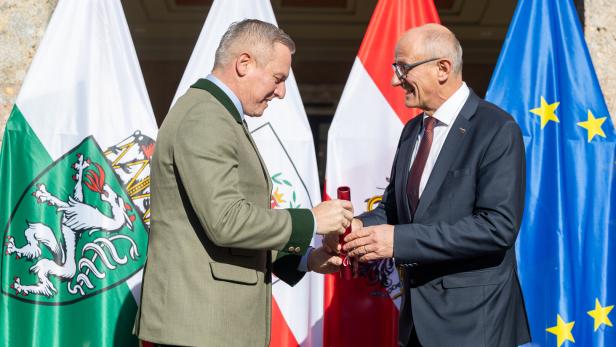 TIROL: ÜBERGABE VORSITZ IN DER LANDESHAUPTLEUTEKONFERENZ AN TIROL: KUNASEK/MATTLE