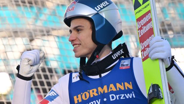 Stephan Embacher zeigte am Bergisel mit dem dritten Platz auf