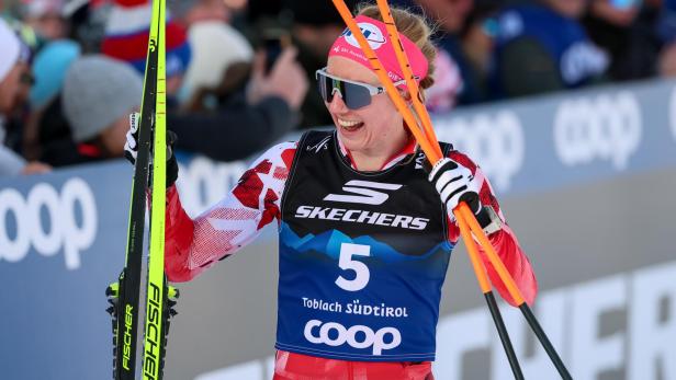 Schon in Olympiaform: Teresa Stadlober