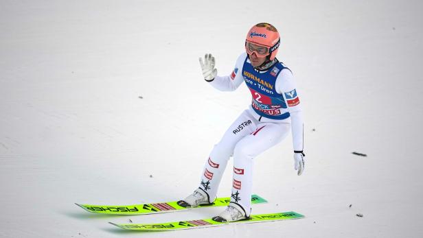 Unzufrieden: Stefan Kraft